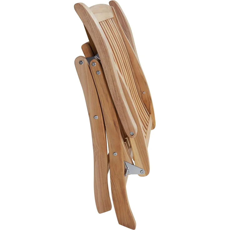 LC Garden »Birmingham« Gartenstuhl Teak Klappstuhl – Bild 2