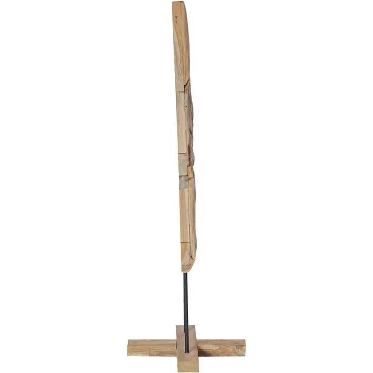 vidaXL Weihnachtsbaum mit Ständer Braun 120 cm Massivholz Teak 42017927 – Bild 6
