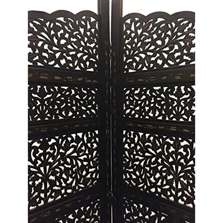 Marrakesch Orient & Mediterran Interior Paravent Orientalischer Paravent aus Holz saraswati, Handarbeit – Bild 5