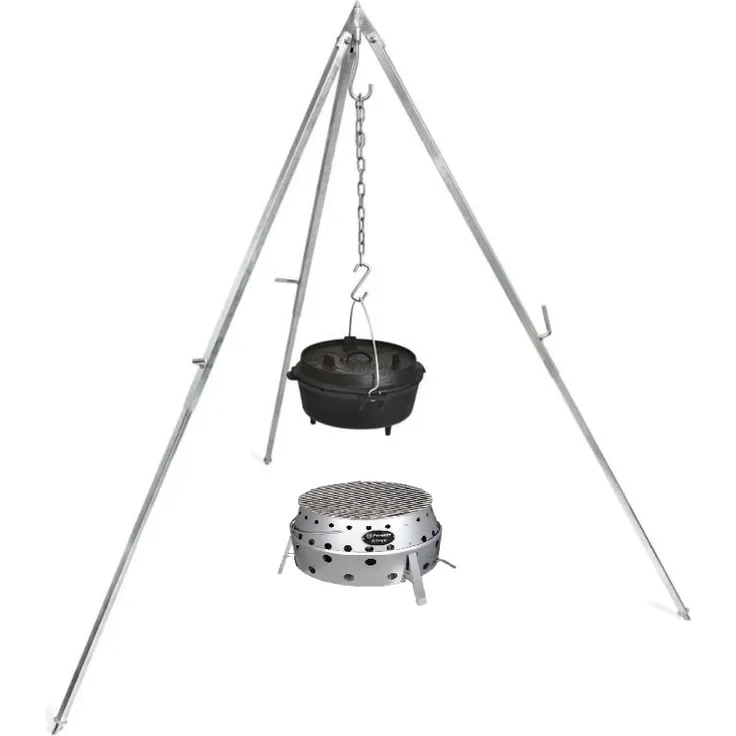 Petromax Feuerschale Atago Set inkl. Dreibein, Rost & Feuertopf ft9