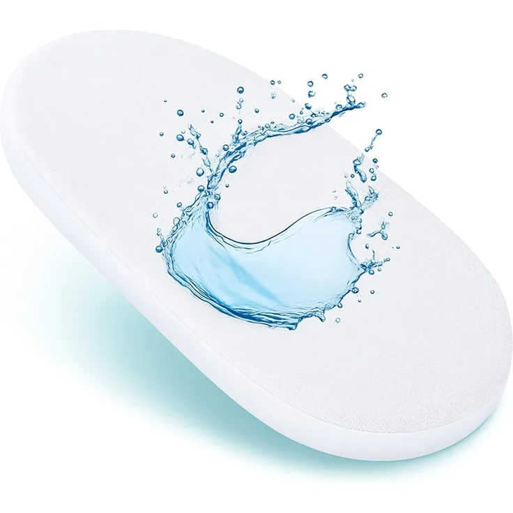 DUDU N GIRLIE Matratzenschoner für Babykörbchen, Frottee-Baumwolle, 100% wasserdicht, 36x75 cm