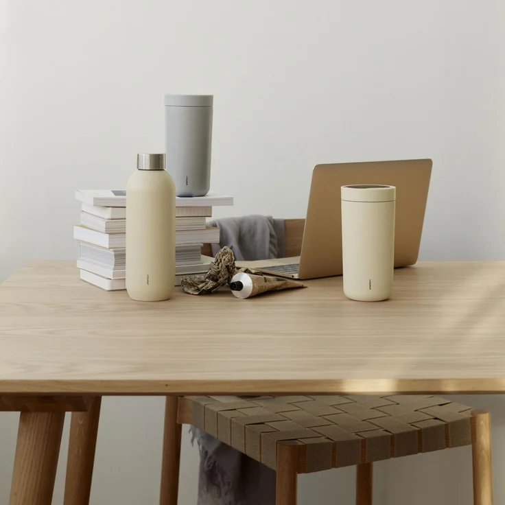 Stelton Keep Cool Isolierflasche 0,6 L Mellow Yellow – Bild 2