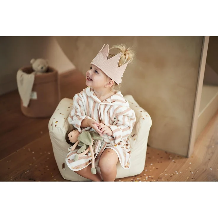 Jollein 028-543-68021 Kindersessel Sitzsack Twill beige – Bild 2
