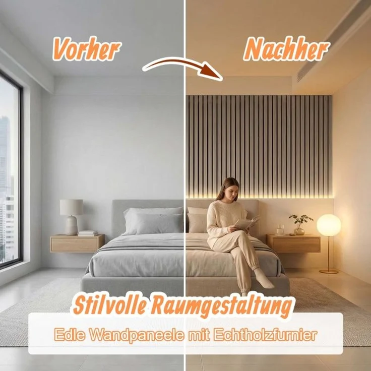 Akustikpaneele im Set 120x60 cm 10053402_9090 – Bild 7