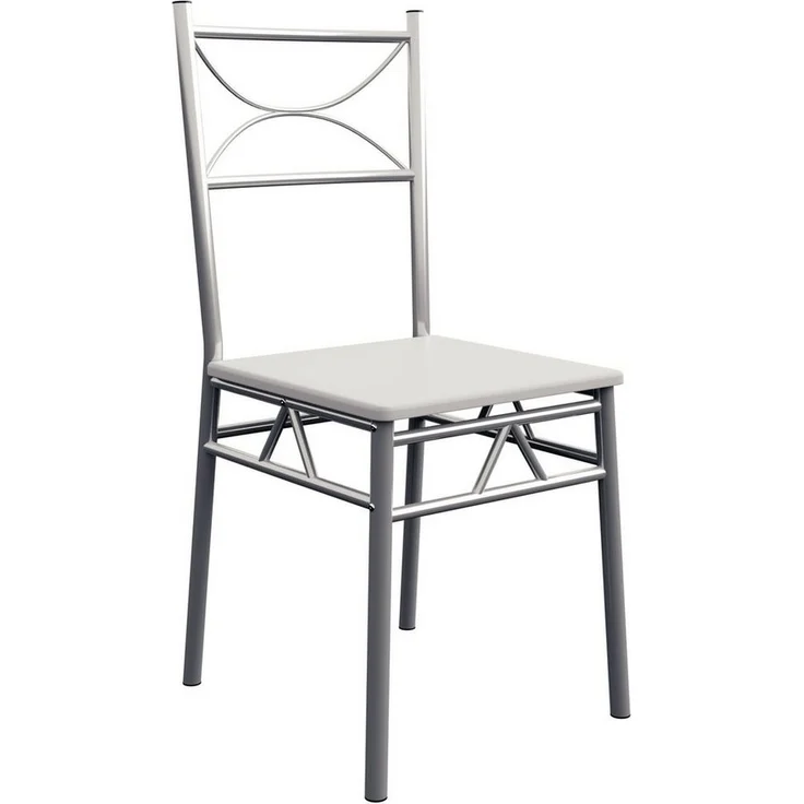 Casaria Esstisch Küchentisch mit 4 Stühlen Esszimmergruppe Essgruppe Küche Tisch Stuhl Set weiß – Bild 2
