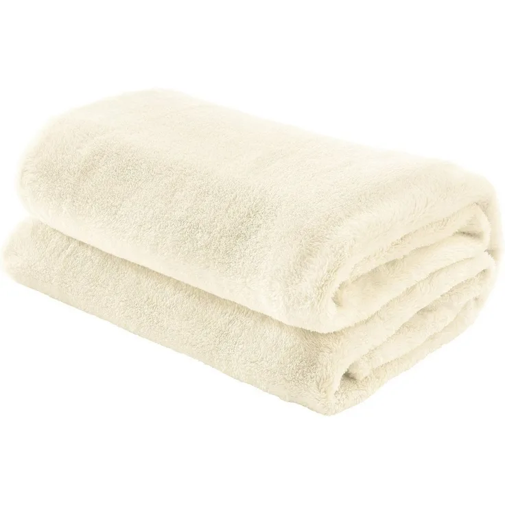 Wohndecke Wohndecke "Salerno", Erwin Müller, Teddy-Fleece Uni