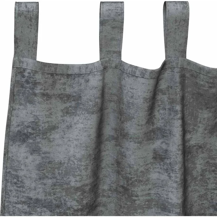 vidaXL Samtvorhänge 2 stk. Grau 175 x 140 cm Samt 4107724 – Bild 5