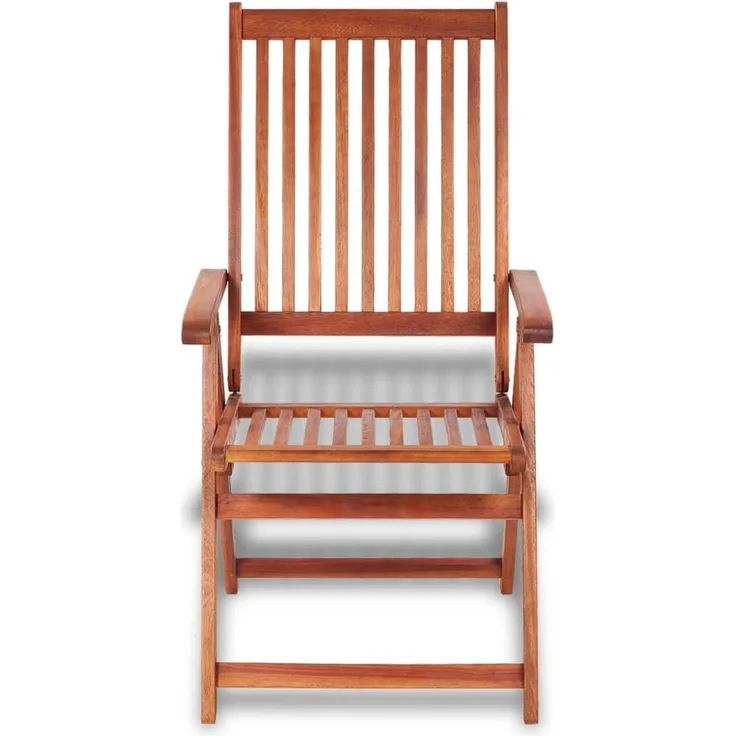 vidaXL Gartenstühle 2 Stk. Klappbar Akazie Massivholz Braun 41820