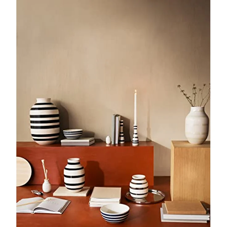 Kähler Omaggio Vase 12,5 cm black – Bild 10