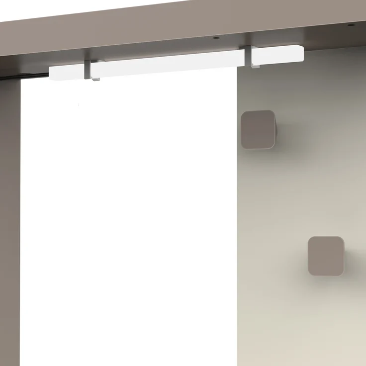 Bettanlage >CAMILLIA< (2-teilig) in Grau - 203x89x127,9cm (BxHxT) – Bild 7