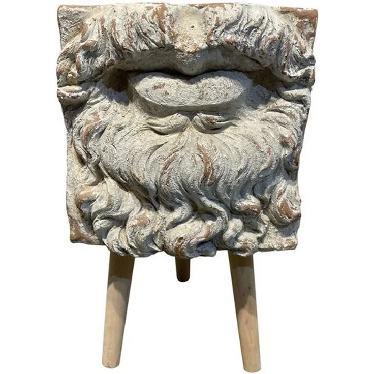 HTI-Living Pflanzkübel Pflanzgefäß Apollon Blumenkübel Mund (Stück, 1 St, 1 Pflanzgefäß ohne Dekoration), Übertopf griechische Dekoration – Bild 4