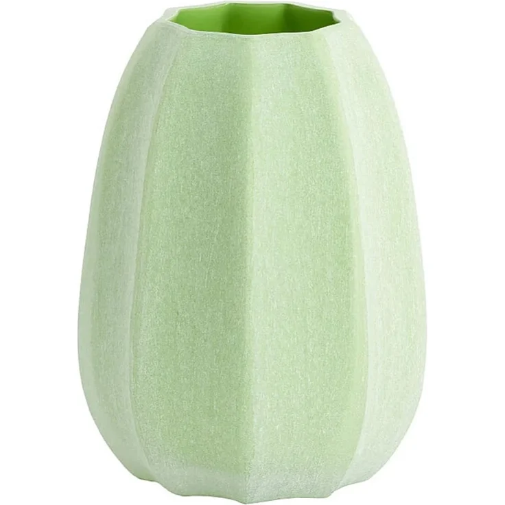 Dekovase Vase BRADLEY von Light & Living Blumenvase Ø17x23,5 cm Glas Mintgrün – Bild 1