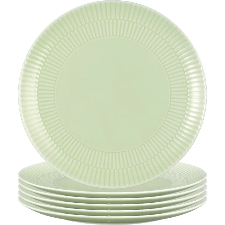 Seltmann Weiden Amina Frühstücksteller ø 22,7 cm 6er Set Seladon