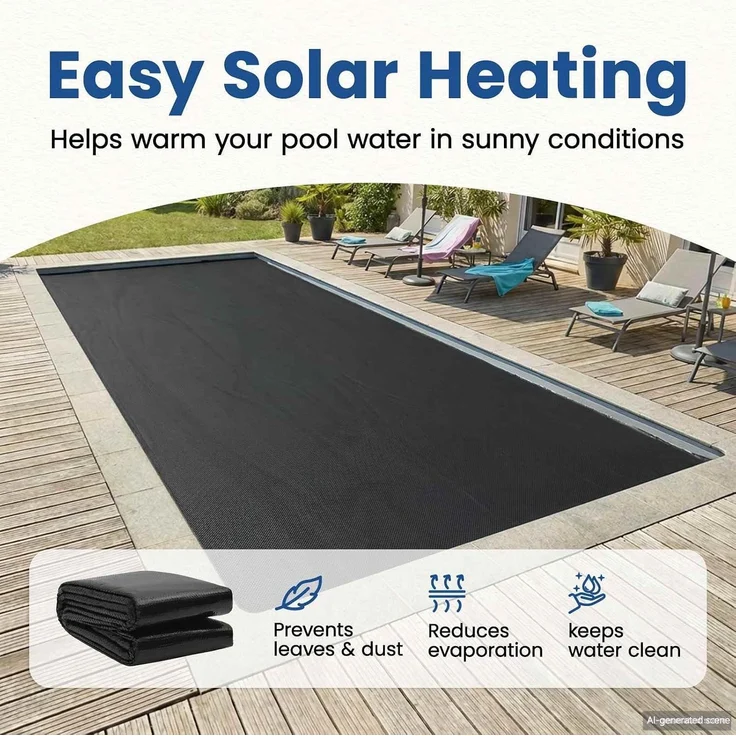 vidaXL Sonnendeck für Pools Extra Schwer 300 x 200 cm, 400 μm PE 42034573 – Bild 4