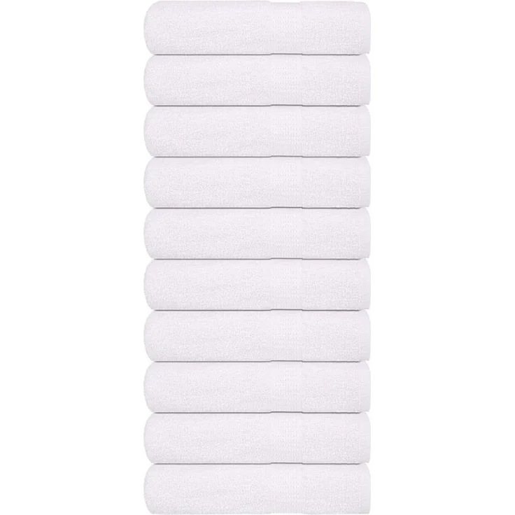 vidaXL Handtücher FROGN 10 Stk. Weiß 50x100 cm 360 g/m² 136651 – Bild 1