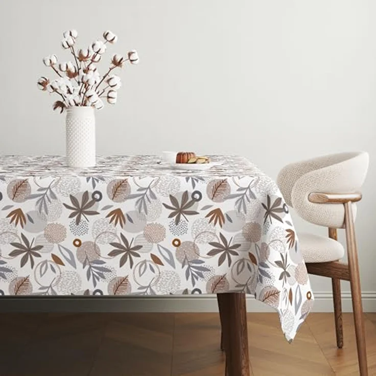 Martina Home Wachstuch-Tischdecke Sella, grau, 260 x 140 cm – Bild 3