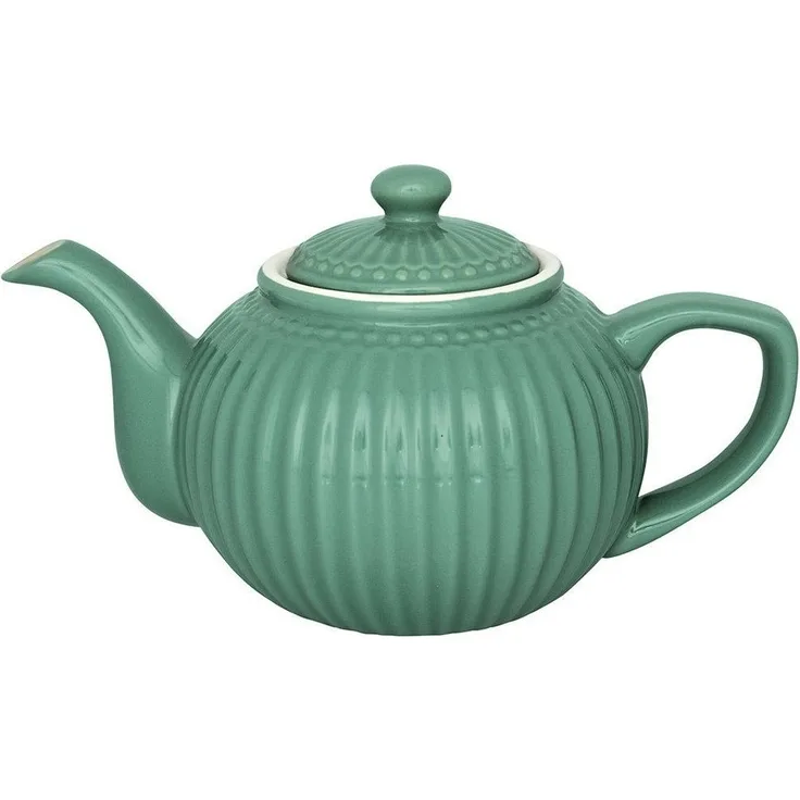 Greengate Alice Teekanne dusty green 1 l