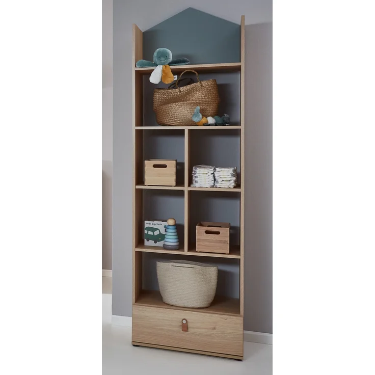 Arthur Berndt Standregal »Roofy«, Salbei, Nagano Oak, 200x42x56 cm – Bild 1