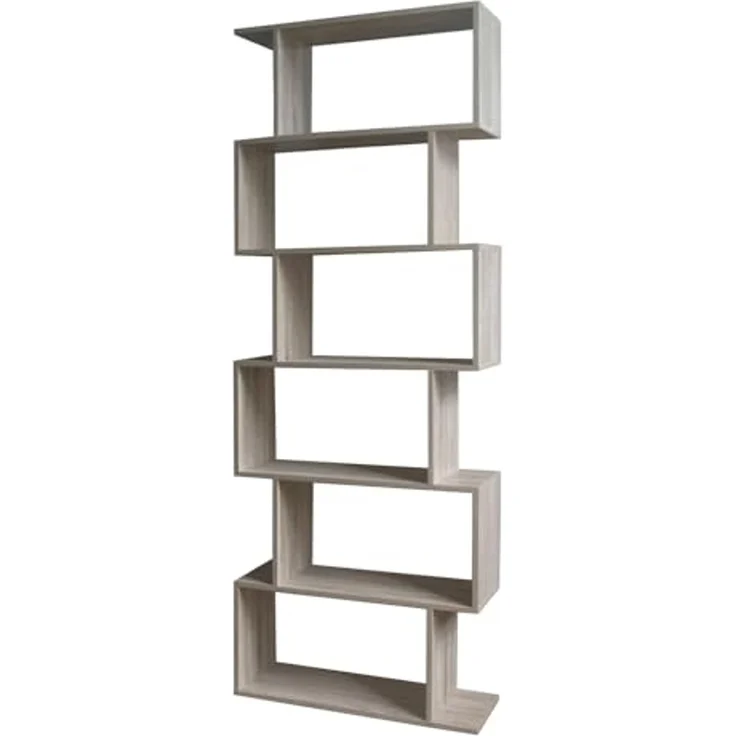 HTI-Living Bücherregal Regal 70x189 Thekla Sonoma, Stück 1-tlg, Standregal mit 6 Fächern Raumteiler – Bild 5