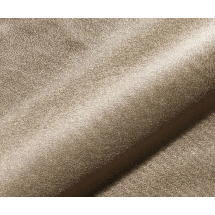 Drehstuhl Gaio-Flex Mikrofaser Beige Vintage Kreuzgestell breit Schwarz 360° drehbar Wippfunktion – Bild 3