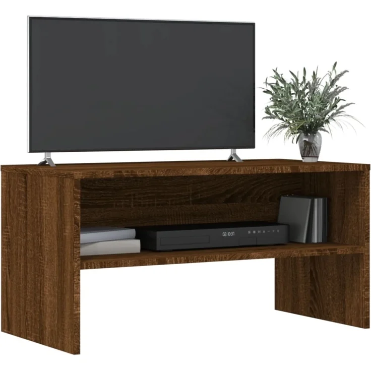 vidaXL TV-Schrank Braun Eiche-Optik 80x40x40 cm Holzwerkstoff 815236 – Bild 5