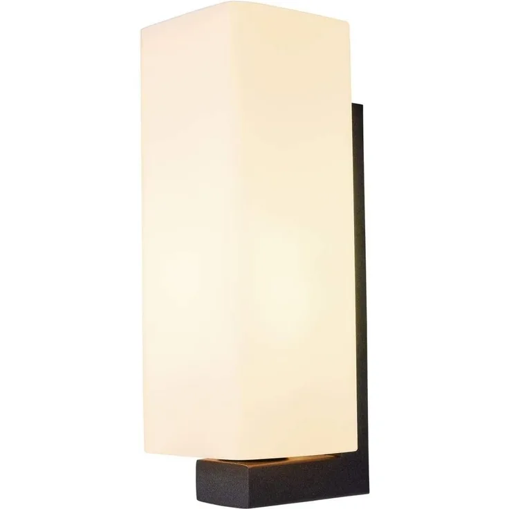 SLV Leuchte 1003430 QUADRASS Indoor LED Wandaufbauleuchte E27 schwarz
