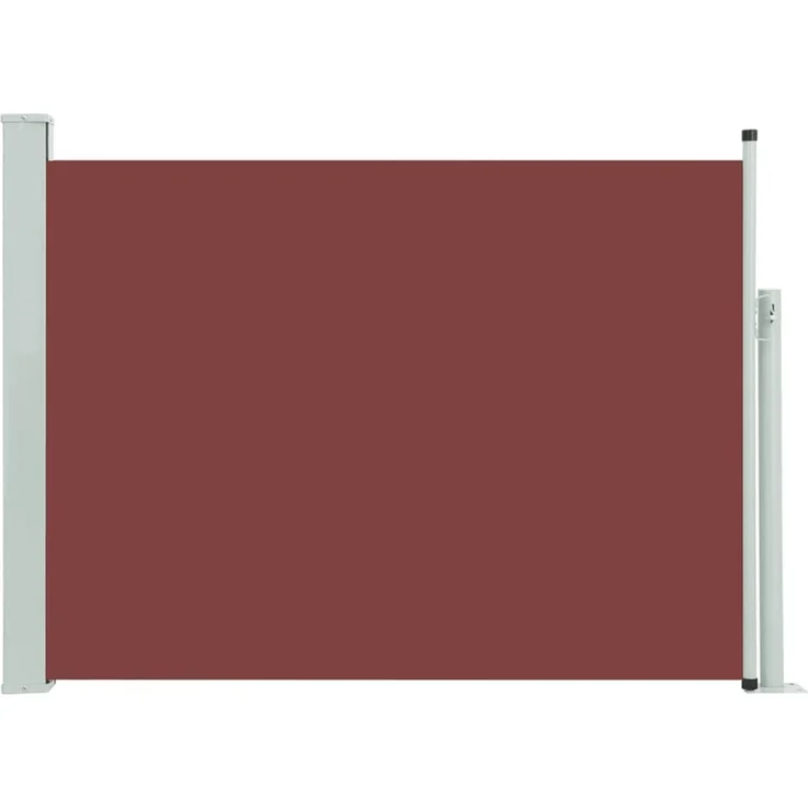 vidaXL Ausziehbare Seitenmarkise 117×514 cm Braun 48393 – Bild 2