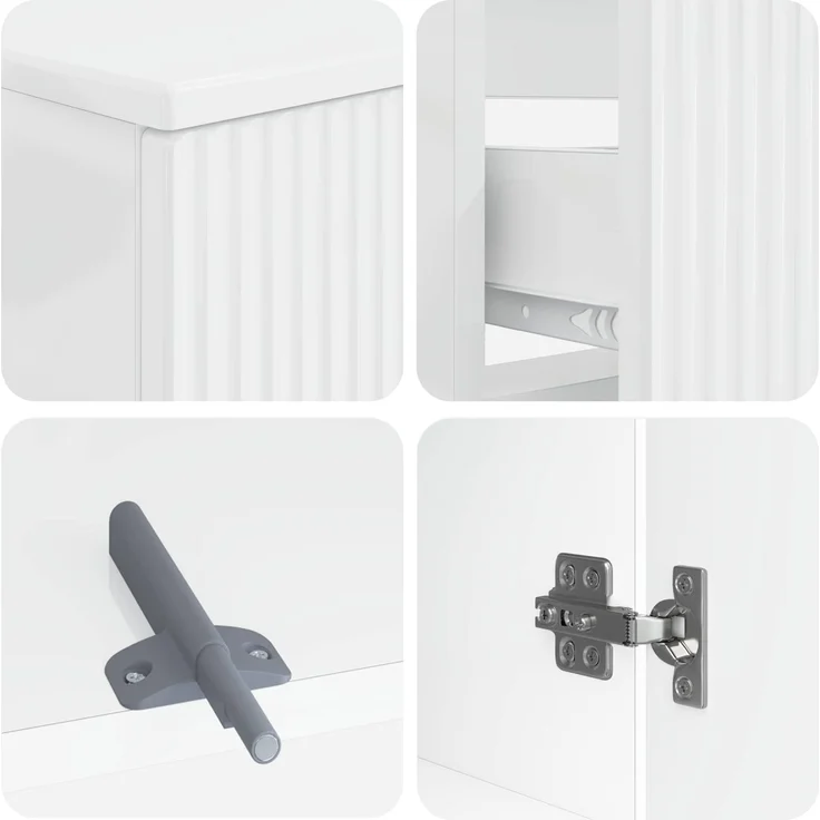 vidaXL 3-teiliges Badezimmer-Schranksystem ARNHEM 3 stk. 3418012 – Bild 6
