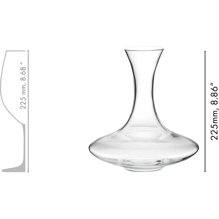 RIEDEL 2400/14 Dekanter ULTRA aus Kristallglas / Design-Dekanter