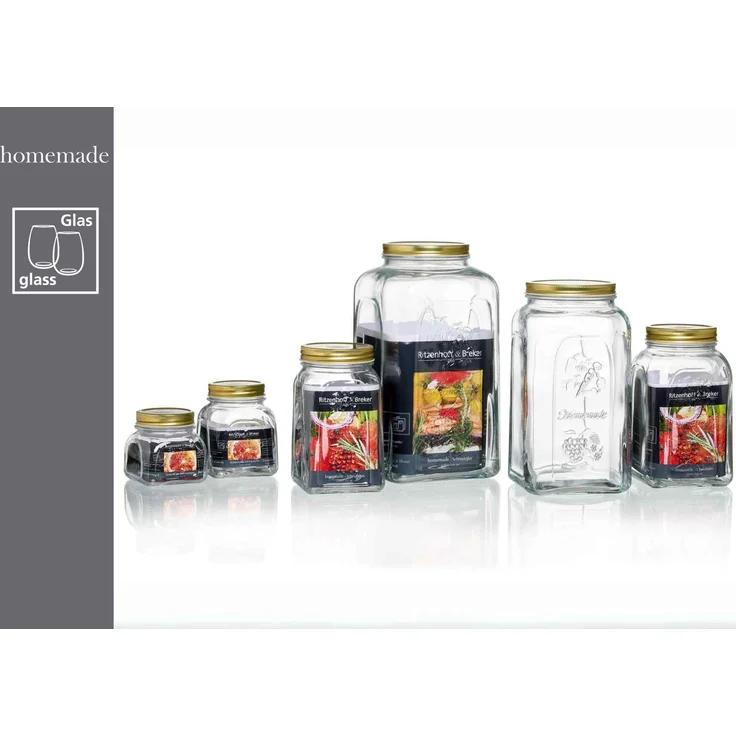Ritzenhoff & Breker Homemade Einmachglas 5 l 3er Set - DS – Bild 2