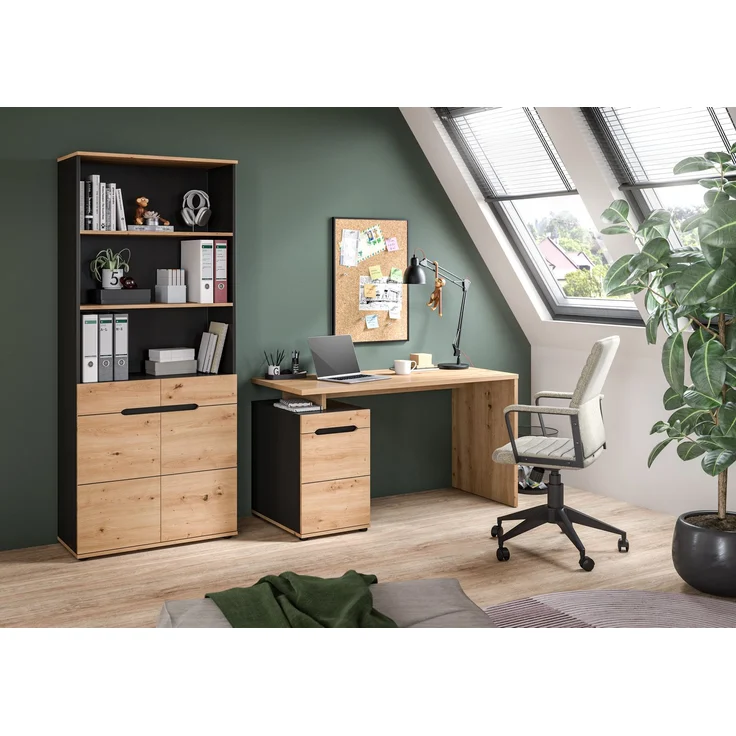 Canu Aktenregal in Artisan Nachbildung – Bild 5