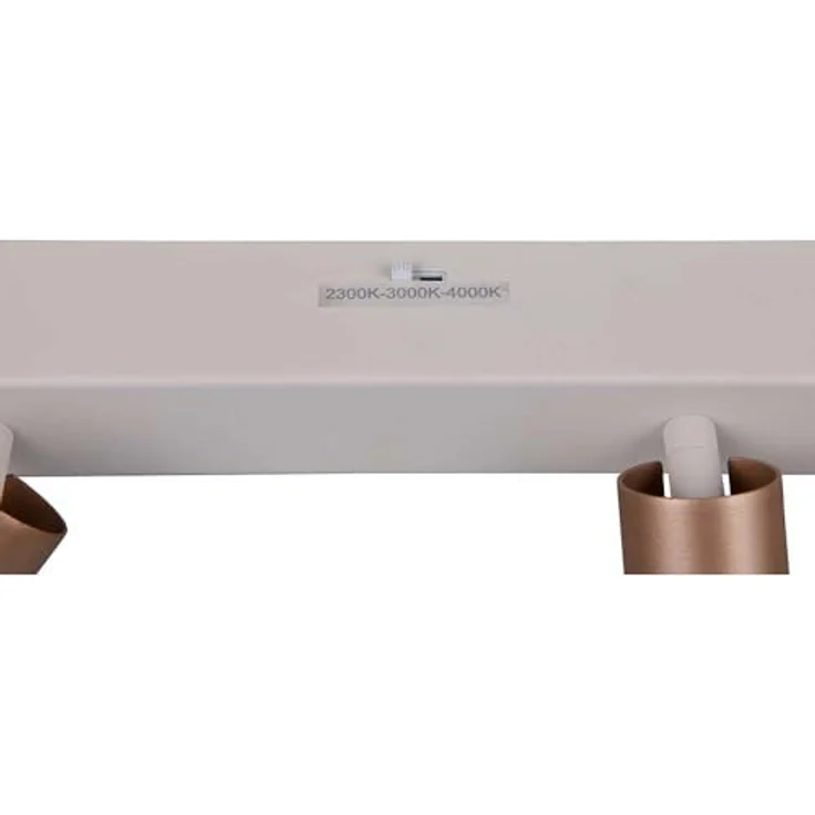 TRIO LED-Spotleuchte AMBALA, 849210465, 4-fach, 4x 5 W, 4x 500 lm, coffee – Bild 3