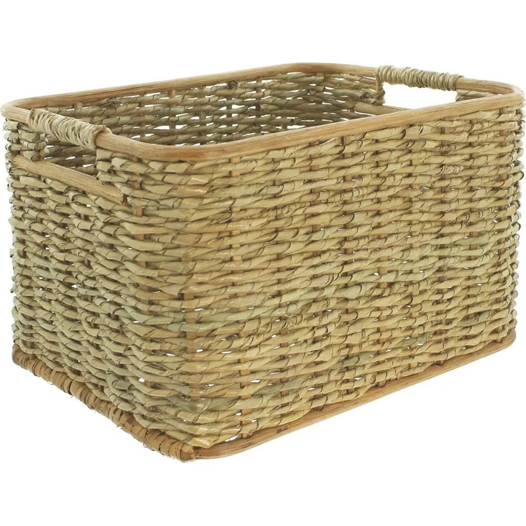 Füllkorb Schilfstroh mittel Aufbewahrungskorb Schale Obstkorb Tischdeko Korb – Bild 4