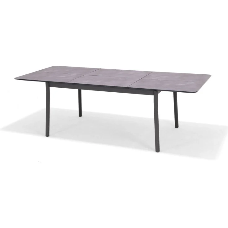 Primaster Gartentisch Taormina 160 x 99,8 cm ausziehbar bis 2,40 m Aluminium – Bild 3