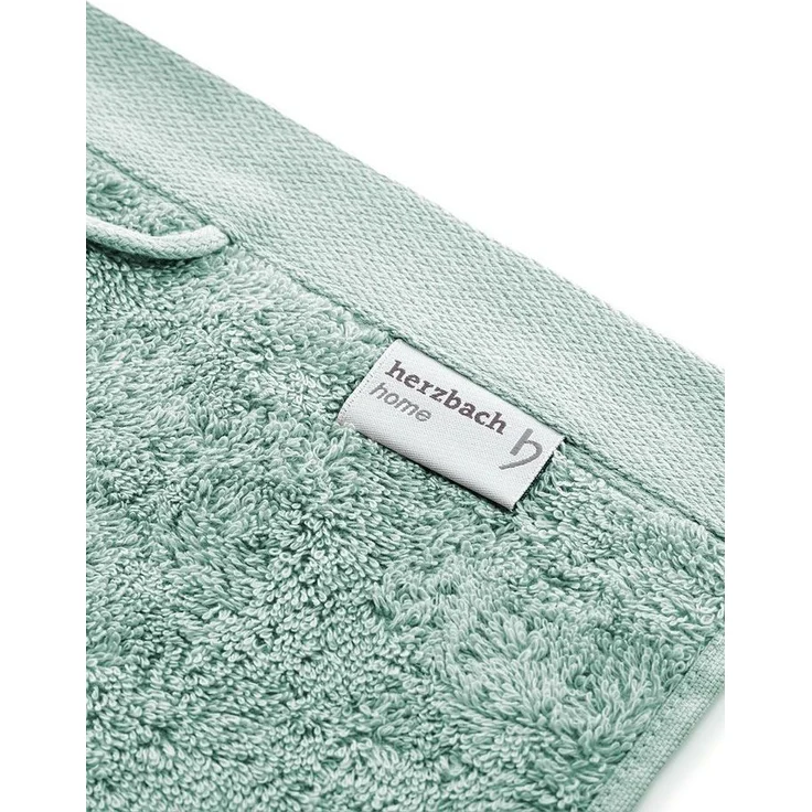 herzbach home Seiftuch Pura 30x30 cm, (3-St), 550g/m², Premium-Qualität, 100% Baumwolle, einfarbig – Bild 1
