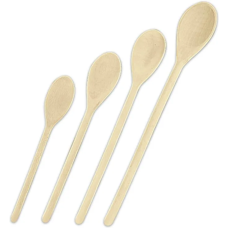 Städter Kochlöffel Oval, Koch Löffel, Rührlöffel, Küchenlöffel, Küchenhelfer, Holz, 30 cm, 816022