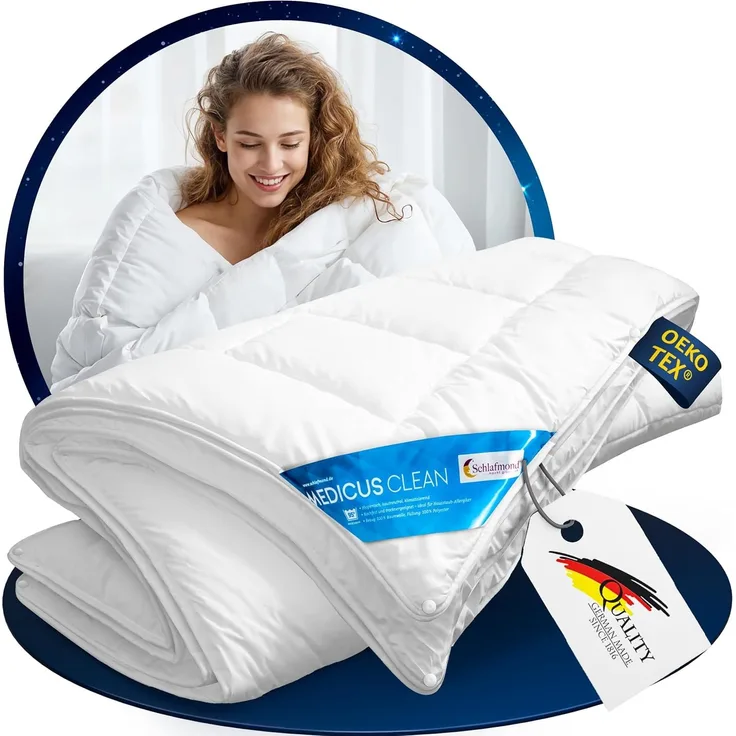 Schlafmond Medicus Clean 4-Jahreszeitendecke 135 x 200 cm