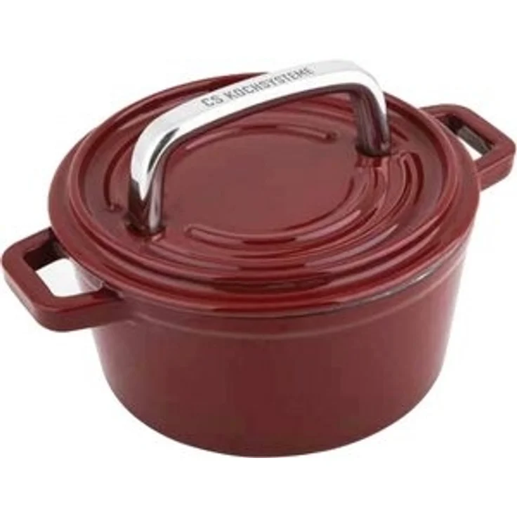 Carl Schmidt Sohn Fleischtopf Alpen, Gusseisen, Ø 14 cm, Induktion – Bild 4