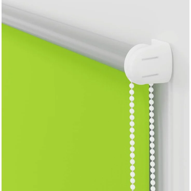 vidaXL Verdunkelungsrollo Grün 95x210 cm Stoffbreite 90,7 cm Polyester 4011309 – Bild 10