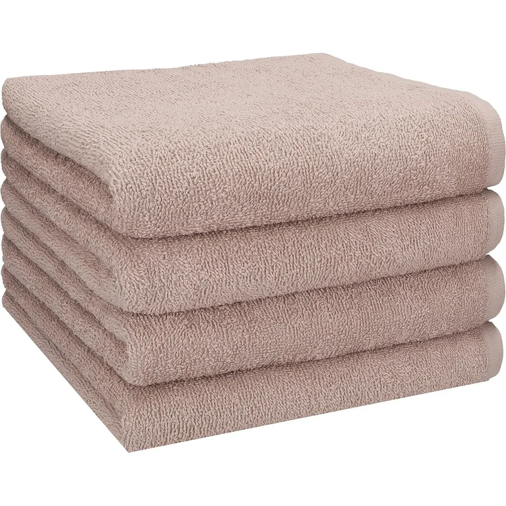 Betz Handtücher Berlin 4er Pack Handtuch-Set 50x100 cm, 100% Baumwolle