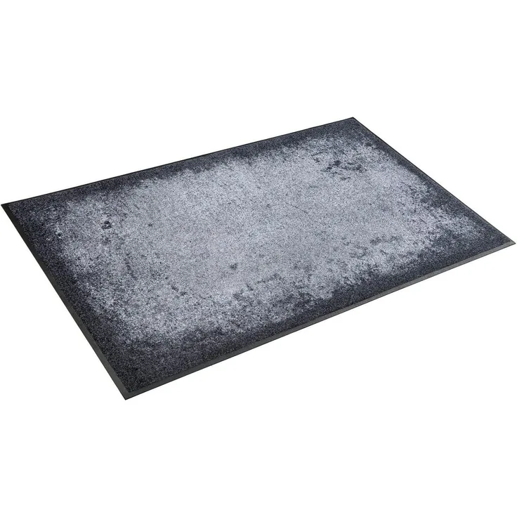 wash+dry by Kleen-Tex Teppich Shades of Grey, rechteckig, Höhe: 7 mm, rutschhemmend, waschbar, Wohnzimmer
