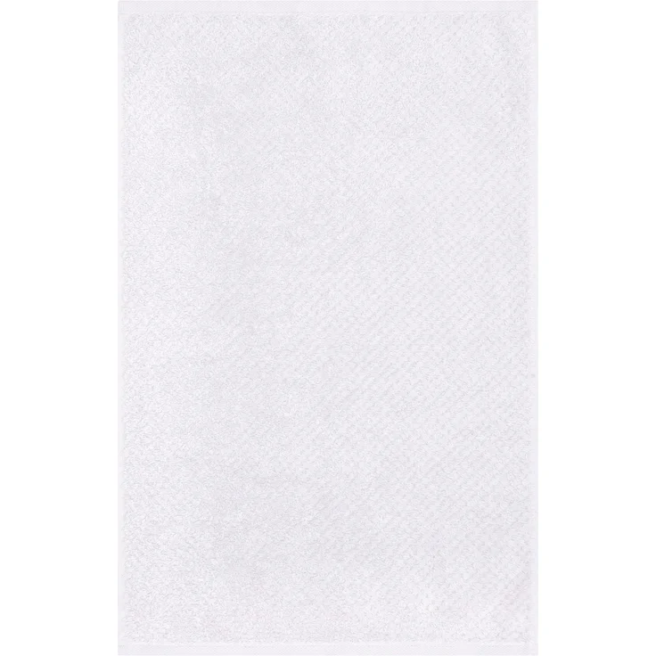 CAWÖ Gästetuch - Pure, Walkfrottier, Struktur-Design, Baumwolle, einfarbig Hellgrau 30x50cm – Bild 2