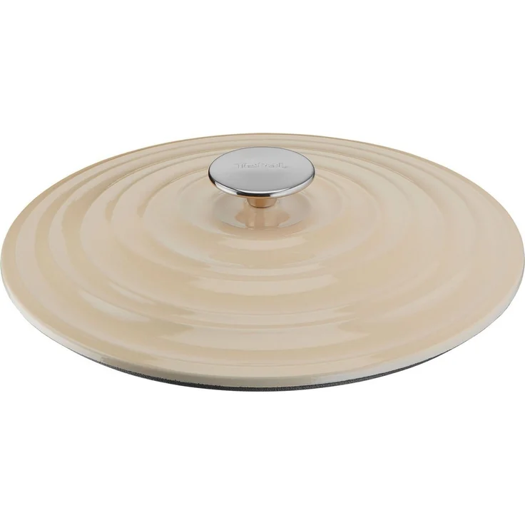Tefal 'Lov' Servierpfanne, Gusseisen, umweltfreundlich, inkl. E-Book, Induktion, Eisen, Beige, 28 cm – Bild 2