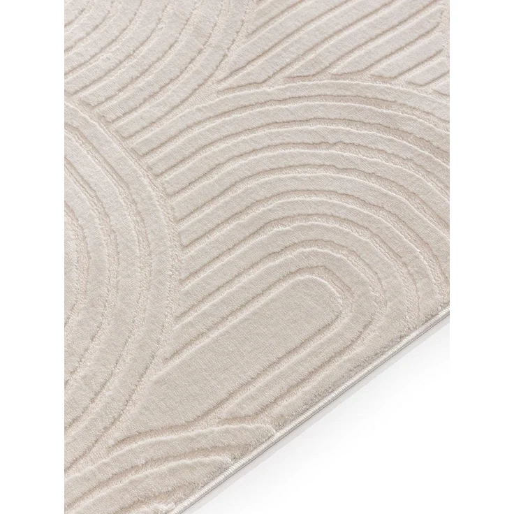 benuta Teppich Claire, rechteckig, Höhe: 6 mm, Teppich Wohnzimmer, Esszimmer, Schlafzimmer, Flur, Boho, Pflegeleicht – Bild 3