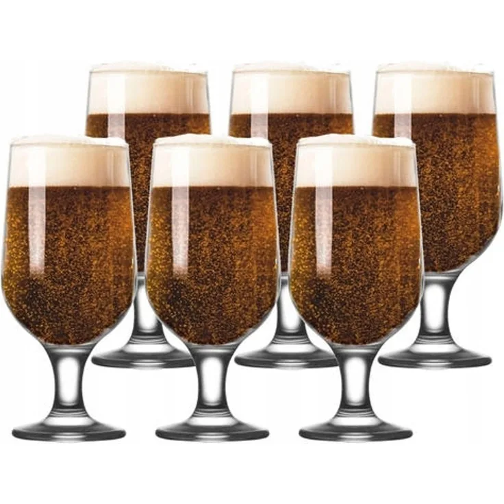 KADAX Bierkrug Pokale Gläser 385ml 6 Stk