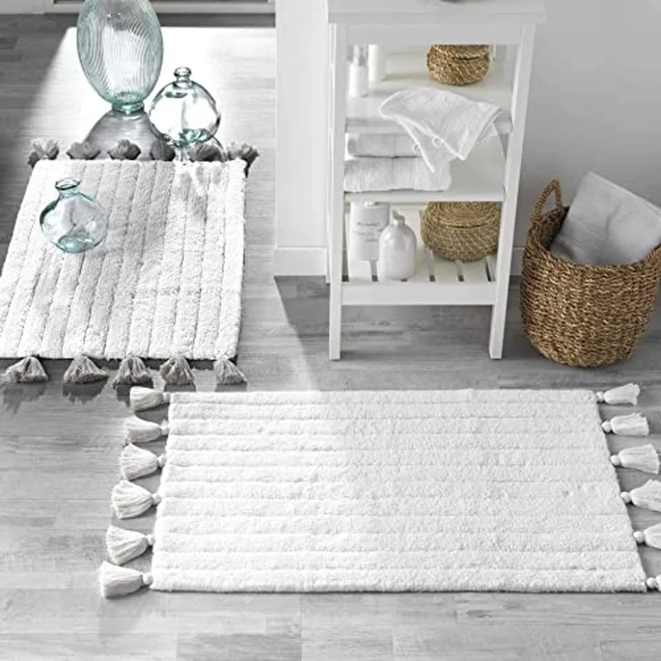 Douceur d'intérieur Badematte, Höhe 2.5 mm, für Badezimmer geeignet, angenehme Trittkomfort, Badematte – Bild 4