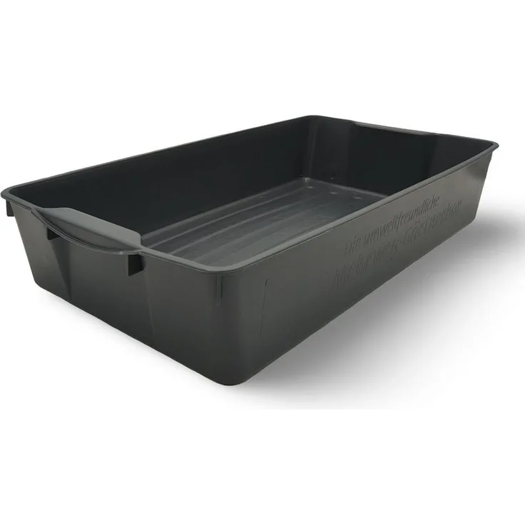 Gärtnerbox Wanne Kunststoff grau Pflanzwanne Kotwanne Kunststoffwanne Pflanzschale Ölwanne