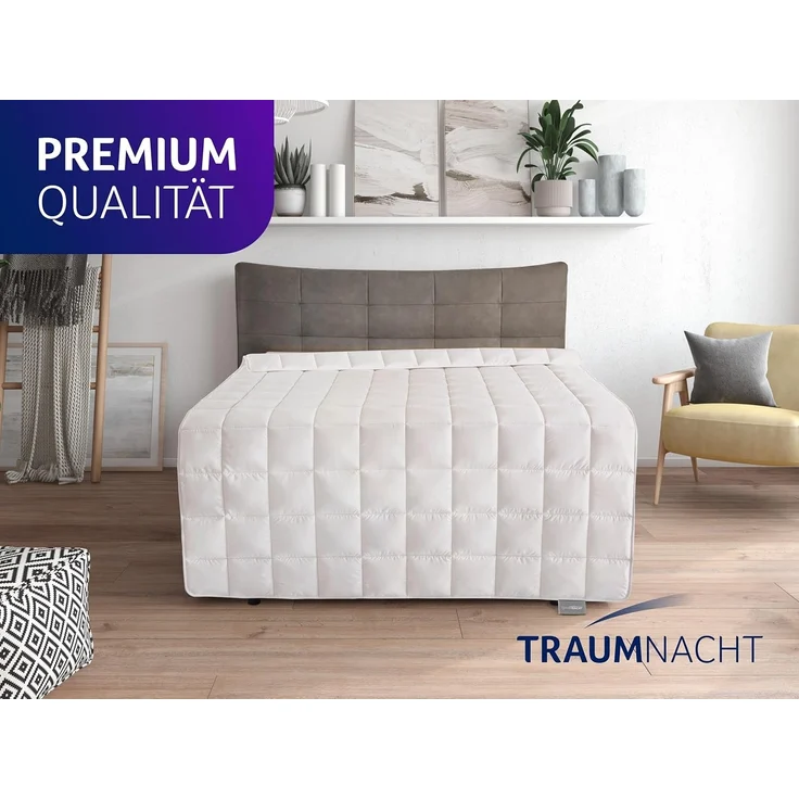 Traumnacht Entspannungsdecke 135x200 cm, 9 kg Gewichtsdecke zur Beruhigung und zum Abbau von Stress, empfohlen für Erwachsene, Öko-Tex zertifiziert, produziert nach deutschem Qualitätsstandard – Bild 7