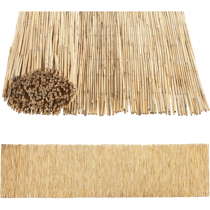 Schilfzaun Abbateggio 90x600 cm [casa. pro] – Bild 2