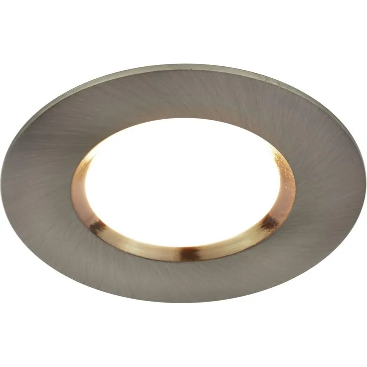 Nordlux Smart Home DORADOSMAR LED Einbaustrahler außen gebürstet nickel 360lm IP65 App Steuerbar 8,5x8,5x7cm